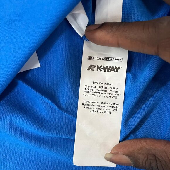 NWT K-Way 1pc T-shirt - Picture 5 of 6
